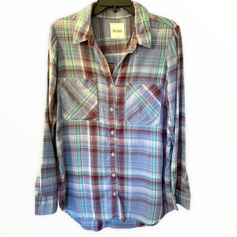 Mudd Button Down Flannel Size M